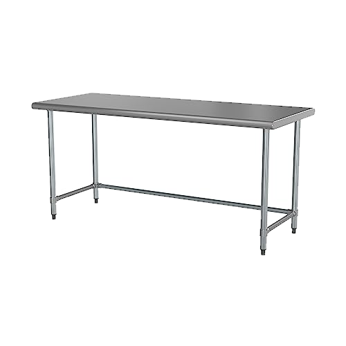 Krollen Industrial Stainless Steel Work Table & Utility Sink